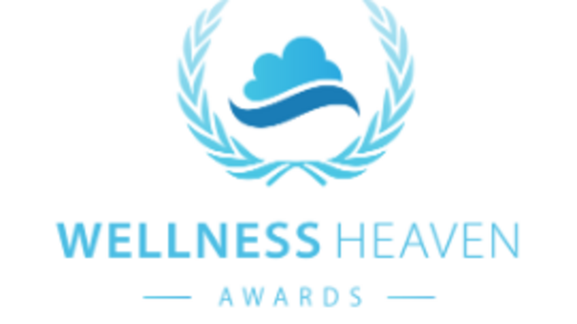 Seezeitlodge: die besten Angebote Wellness Heaven Awards Logo mit Wolke und Lorbeerkranz