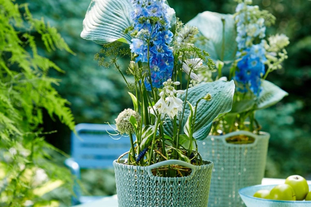 Schönes gestalten mit Naturmaterialien - Blumen - LieblingsGeschichten Blog