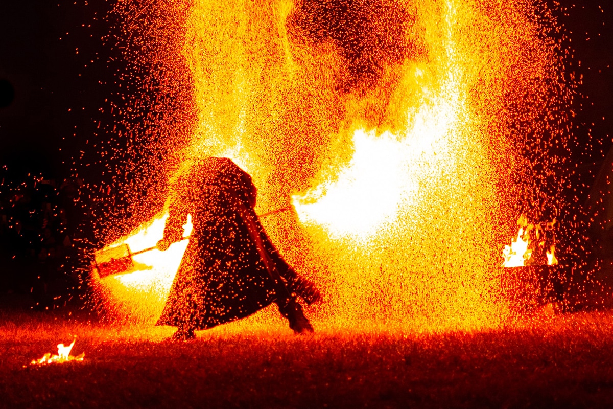 Samhain - keltische Feiertage - Feuerritual - LieblingsGeschichten Blog