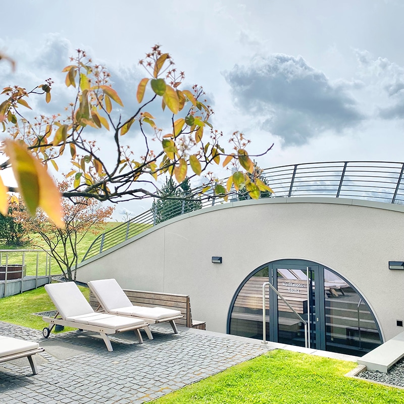 Meditationssauna - Traumblick Suite Anbau mit Terrasse - Seezeitlodge Hotel & Spa