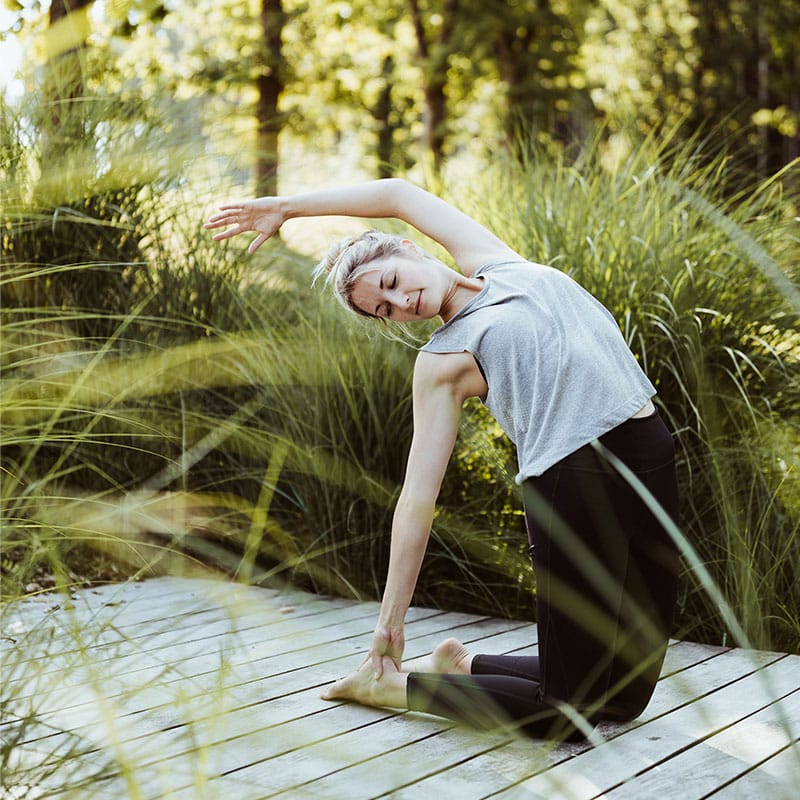 Yoga in der Natur Jessica Biegel - Seezeit Aktiv